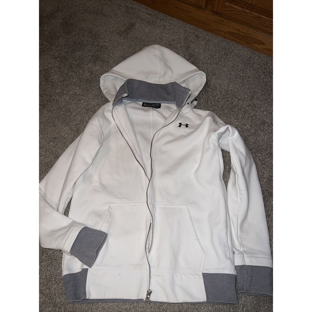 Under Armour All Season Gear Woman's Size S Fitted Zip Up Sweatshirt Coat Jacket